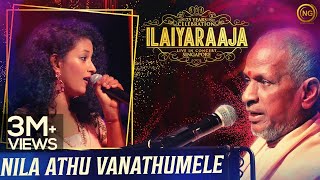 நிலா அது வானத்து மேலே  Nila Athu Vanathumele  Nayagan  Ilaiyaraaja Live In Concert Singapore [upl. by Silloh218]