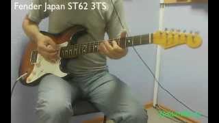 Fender Japan ST62 3TS [upl. by Damiani]