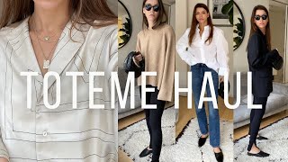 are expensive clothes worth it review of Toteme denim tryon  episode 13 [upl. by Rego]