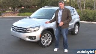 2014 Volkswagen Tiguan SEL Test Drive Video Review [upl. by Breskin381]