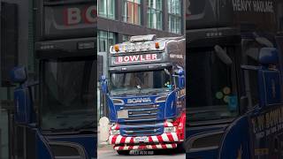 Scania R580 V8 6x4 Heavy Duty Tractor Truck  Bowler Heavy Haulage UK truckspotting scaniatrucks [upl. by Jorin]