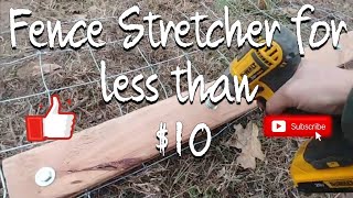 Build your own fence stretcher for under 10 [upl. by Harrow833]