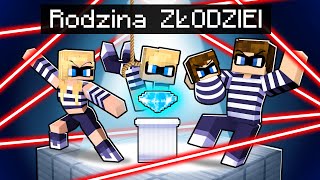 MINECRAFT ale RODZINA ZŁODZIEI 💰👮‍♂️ [upl. by Martelli715]