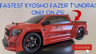 Kyosho Fazer Mk2 Toyota Tundra Brushless Upgrades [upl. by Favianus]