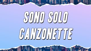 Edoardo Bennato  Sono solo canzonette Testo [upl. by Illa]