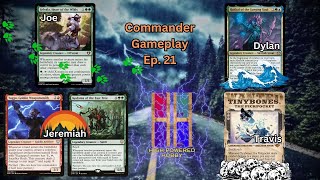 Commander Gameplay Ep21 Tiny Bones the pickpocket v Hakbal v Selvala v Toggo amp Kodama MTG EDH [upl. by Esma]