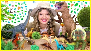 Dinosaurs for Kids  Learn Dinosaur Names with Dinosaur Toys and Dinosaur Cartoon  Speedie DiDi [upl. by Eugirne]