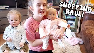 Reborn Baby Doll Shopping Haul w Reborn Toddler Gary What Did I Buy My Reborns The Patsy Family [upl. by Grefer771]