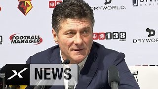 Walter Mazzarri Verdienen den Sieg über United  FC Watford  Manchester United 31 [upl. by Analaj]