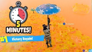 the 5 MINUTE FLOAT CHALLENGE in Fortnite Battle Royale [upl. by Huba502]