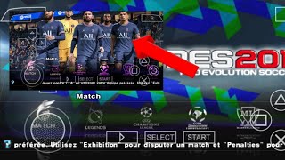 COMMENT CRÉER UNE TEXTURE POUR PES PPSSPP [upl. by Lucania]