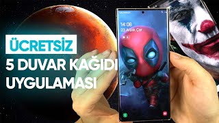 Telefonunuzu Bambaşka Bir Hale Getirecek 5 Süper Duvar Kağıdı Uygulaması [upl. by Sully]