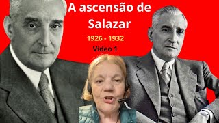 A Asecensão de Salazar « Sei muito bem o que quero e para onde vou… » [upl. by Juline]