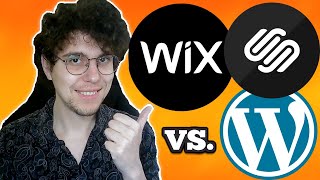 Wix Vs Squarespace Vs Wordpress  Which Is Better [upl. by Beyer]