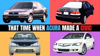 That Time When Acura Made a Fancy Civic For Canada [upl. by Peih]