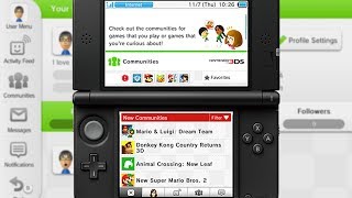 Miiverse Review  Nintendo 3DS  Español [upl. by Einomrah]