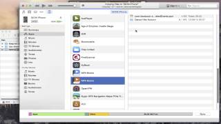 MP3 Audiobook Player  How to add a book via iTunes [upl. by Chaker539]