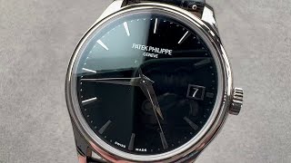 Patek Philippe Calatrava 5227G HUNTER Caseback 5227G010 Patek Philippe Watch Review [upl. by Buschi]