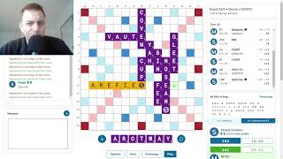 Scrabble game with commentary no471 [upl. by Khichabia]