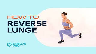 How To Reverse Lunge With Krissy Cela [upl. by Glad]