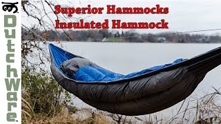 Superior Hammocks Insulated Hammock  Dutchware [upl. by Anoyet]