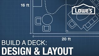 How To Build a Deck  Design amp Layout 1 of 5 [upl. by Carlene95]