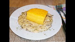 Tocana de ciuperci cu smantana  Creamy mushroom stew [upl. by Harvey]