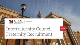 Family Webinar on Interfraternity Council Recruitment [upl. by Adnilav]