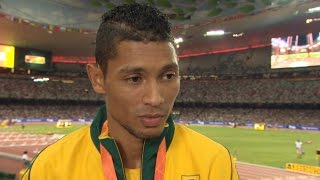 WCH 2015 Beijing  Wayde Van Niekerk RSA 400m Final Gold [upl. by Mercado]