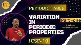 Periodic Table Variation in periodic properties part 1 [upl. by Rhynd]