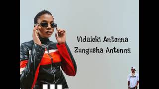 Zuchu  Antenna Official Lyrics Video by DrizzyOfAvrilVEVO [upl. by Samaria]