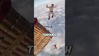 Man Skydives WITHOUT Parachute [upl. by Whitford]