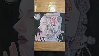 Tiktok lemonboyoo ✨️ gouachepaint art artist tradicional future future [upl. by Conroy]