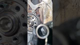 How To Replace VW 20TDI CFFB Engine Flywheel pilot Needle Bearing With 02E  DSG Transmission [upl. by Skip]