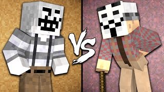 Old Hacker vs Old Troll  Minecraft [upl. by Adnaw905]