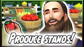 FUNCTIONAL FARMERS MARKET MOD  The Sims 4 by Brazen Lotus [upl. by Negris599]