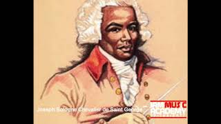 Joseph Bologne Chevalier De Saint Georges The Black Mozart Black Classical Composer [upl. by Broome]