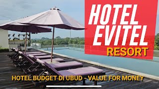 Rekomendasi Hotel Murah di Ubud Bali  The Evitel Resort Ubud [upl. by Nebra148]