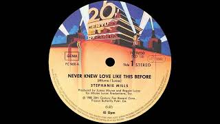 Stephanie Mills  Never Knew Love Like This Before Extended Mix 1980 [upl. by Othelia882]