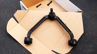 How to Replace a Control Arm upper or lower [upl. by Aelhsa918]