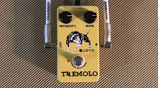 Joyo Tremolo Pedal Demo [upl. by Gretna274]