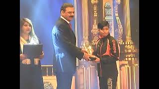 Balochistan Excellence Award 2018 Malaika Zahid Female boxer of Pakistan [upl. by Naraj858]