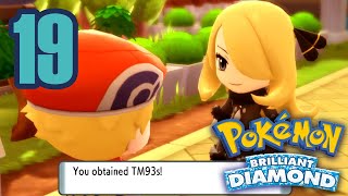 Pokemon Brilliant Diamond  Meet Cynthia  part 19 [upl. by Terpstra]