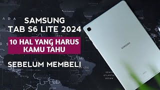 DAPAT STYLUS PEN Kelebihan Dan Kekurangan Samsung Tab S6 Lite 2024 [upl. by Nnylatsirk]