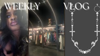 WEEKLY VLOG 💕  unboxing manu sample  going to movies  grwm  dye my hair jet black  catching up [upl. by Kissiah]