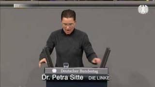 Petra Sitte DIE LINKE Wissen globalisieren Zugangsschranken abbauen [upl. by Alamap]