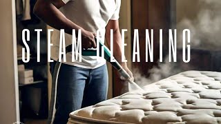 Easy Mattress Cleaning Hacks with a Steam Cleaner [upl. by Faden]