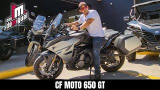 Conociendo la CF Moto 650 GT  Con M de Miguel [upl. by Naillimxam]