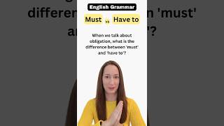 English grammar  MUST and HAVE TO [upl. by Pembroke]