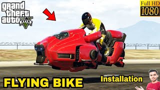 GTA 5  HOW TO INSTALL SCIFI HOVER BIKE MOD🔥🔥🔥 [upl. by Neddie726]